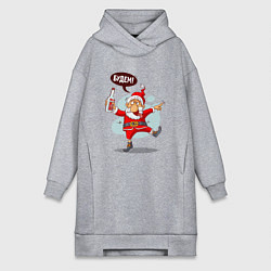 Женская толстовка-платье Будем!