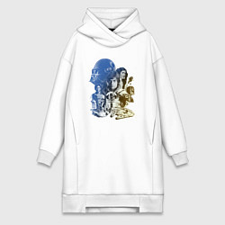Женская толстовка-платье Star Wars - characters