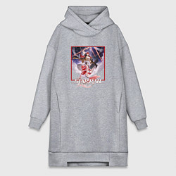 Женская толстовка-платье Химеко