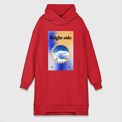 Женская толстовка-платье Светлая сторона