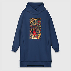 Женская толстовка-платье Вархаммер 40000 арт