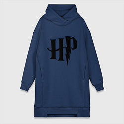 Женская толстовка-платье Гарри Поттер - логотип