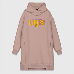 Женская толстовка-платье Team Los Angeles Lakers