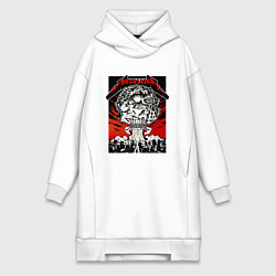 Женская толстовка-платье Metallica - Toronto playbill