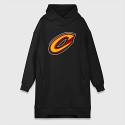 Женская толстовка-платье Кливленд Кавальерс лого