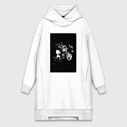 Женская толстовка-платье Фильм Пила