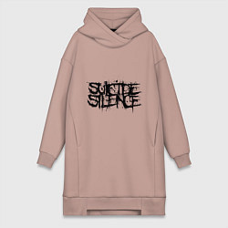 Женская толстовка-платье Suicide Silence