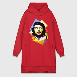 Женская толстовка-платье Che Guevara Art