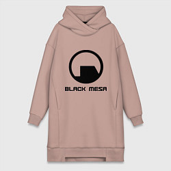 Женская толстовка-платье Black Mesa: Logo