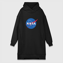 Женская толстовка-платье NASA: Logo