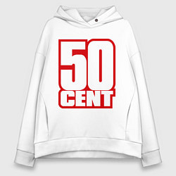 Женское худи оверсайз 50 cent