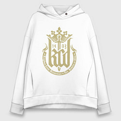 Толстовка оверсайз женская Kingdom Come Deliverance, цвет: белый