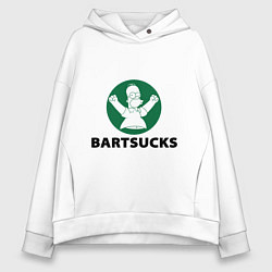 Женское худи оверсайз Bartsucks