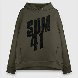 Женское худи оверсайз Sum Forty One