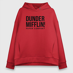 Женское худи оверсайз Dunder Mifflin