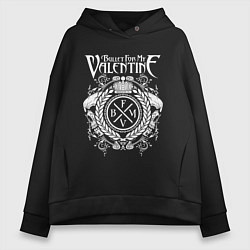 Женское худи оверсайз Bullet For My Valentine