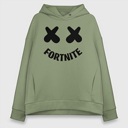 Толстовка оверсайз женская FORTNITE x MARSHMELLO, цвет: авокадо