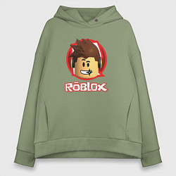 Толстовка оверсайз женская ROBLOX, цвет: авокадо