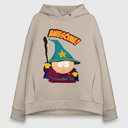 Толстовка оверсайз женская CARTMAN, цвет: миндальный