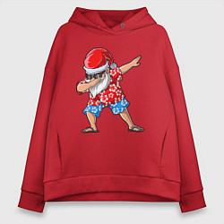 Толстовка оверсайз женская Dabing Santa, цвет: красный