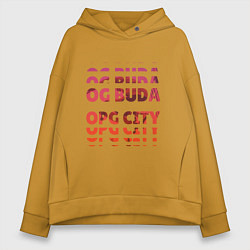 Женское худи оверсайз OG Buda OPG City Strobe Effect