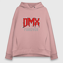 Толстовка оверсайз женская DMX Forever, цвет: пыльно-розовый