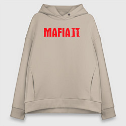 Толстовка оверсайз женская Mafia 2: Мафия, цвет: миндальный