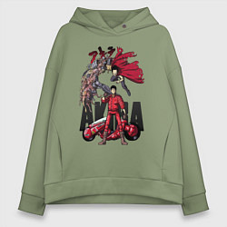 Женское худи оверсайз Akira anime