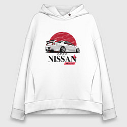 Женское худи оверсайз Nissan Skyline japan