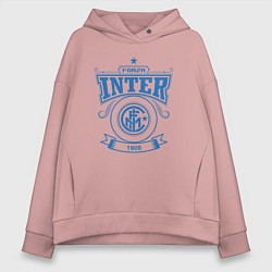 Толстовка оверсайз женская Forza Inter, цвет: пыльно-розовый