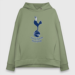 Толстовка оверсайз женская Tottenham Hotspur fc sport, цвет: авокадо