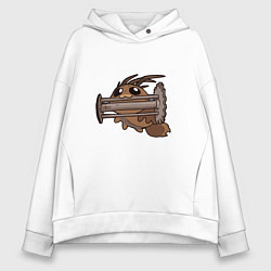Женское худи оверсайз Lethal Company: Cute Bug
