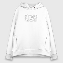Женское худи оверсайз Summer all year round