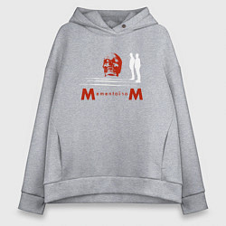 Толстовка оверсайз женская Depeche Mode - Memento Mori Fletch, цвет: меланж