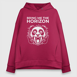 Женское худи оверсайз Bring Me the Horizon rock panda