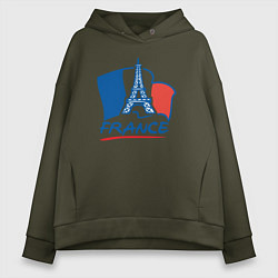 Женское худи оверсайз France