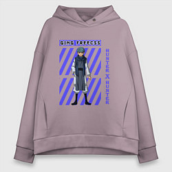 Толстовка оверсайз женская Хантер Гинг, цвет: сиреневый