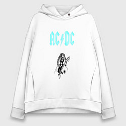 Женское худи оверсайз AcDc Angus Young