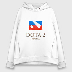 Женское худи оверсайз Dota 2: Russia