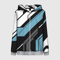 Толстовка на молнии женская Vulcan 2 0 - Вулкан, цвет: 3D-меланж