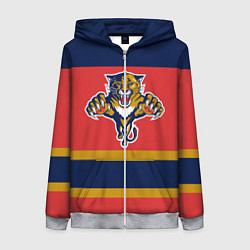 Женская толстовка на молнии Florida Panthers