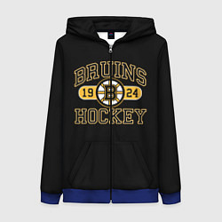 Женская толстовка на молнии Boston Bruins: Est.1924