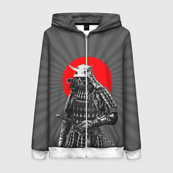 Женская толстовка на молнии Мертвый самурай