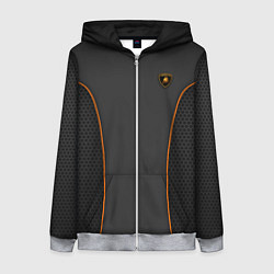 Женская толстовка на молнии Lamborghini Style