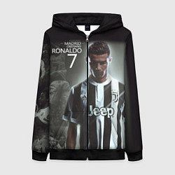 Женская толстовка на молнии RONALDO 7