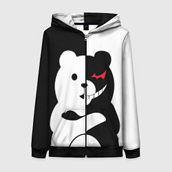 Толстовка на молнии женская Monokuma Drae, цвет: 3D-черный