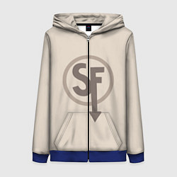 Женская толстовка на молнии SANITYS FALL