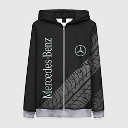 Женская толстовка на молнии Mercedes AMG: Street Style