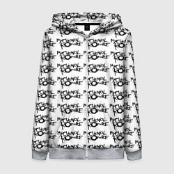 Толстовка на молнии женская My Chemical Romance, цвет: 3D-меланж