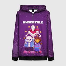 Женская толстовка на молнии UNDERTALE